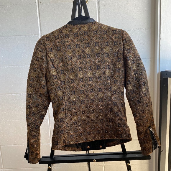 Pull & Bear Cloth Bomber Jacket Size Small - Picture 4 of 4